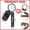 Rectangular Keychain Stainless Steel 001